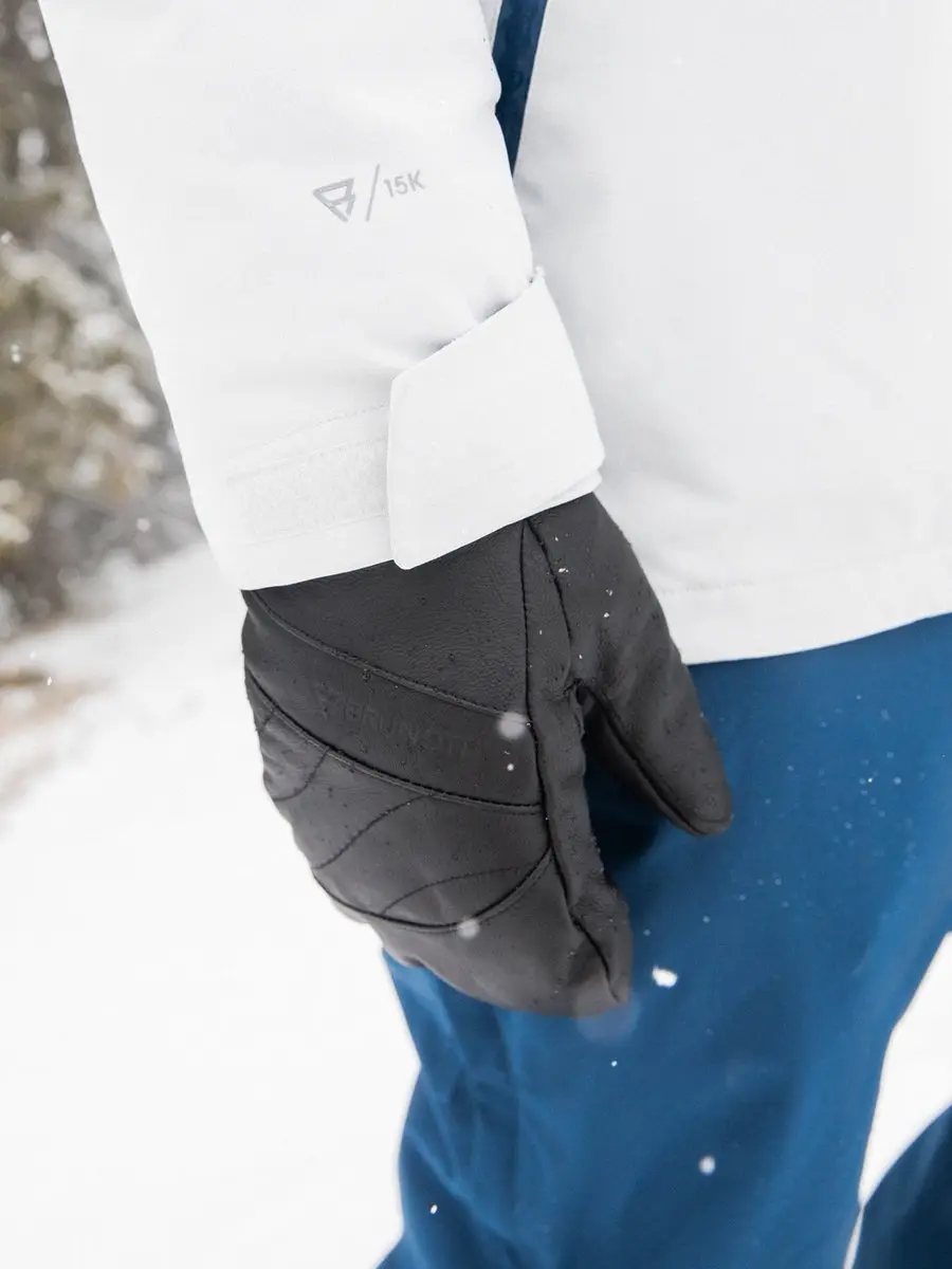 Brunotti Kitio Snow Gloves Unisex Ski Handschoenen - Zwart - S - afbeelding 3 van 6