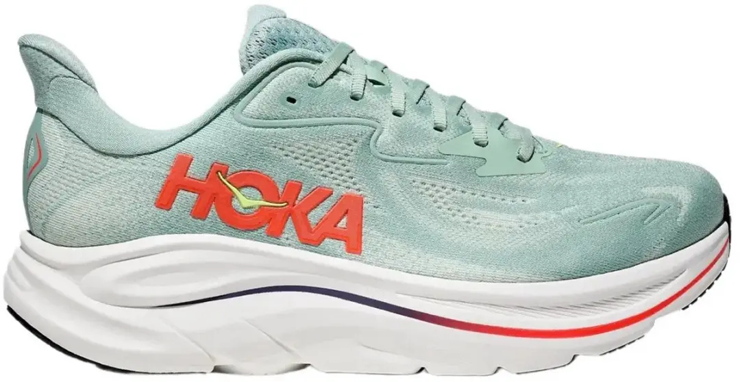 Hoka Clifton 10 Brede Hardloopschoenen Groen EU 45 1/3 Man