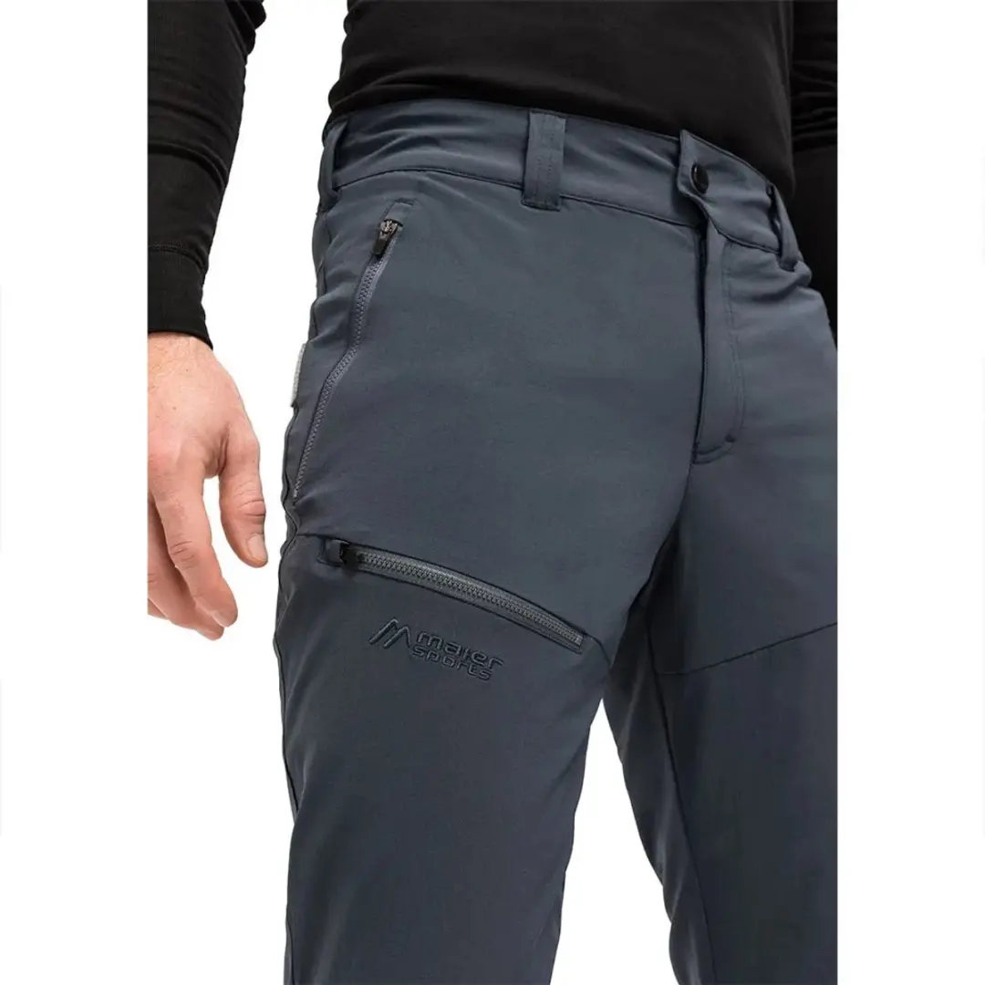 Maier Sports Nil Wool Broek - Graphite - Long Man - afbeelding 4 van 6