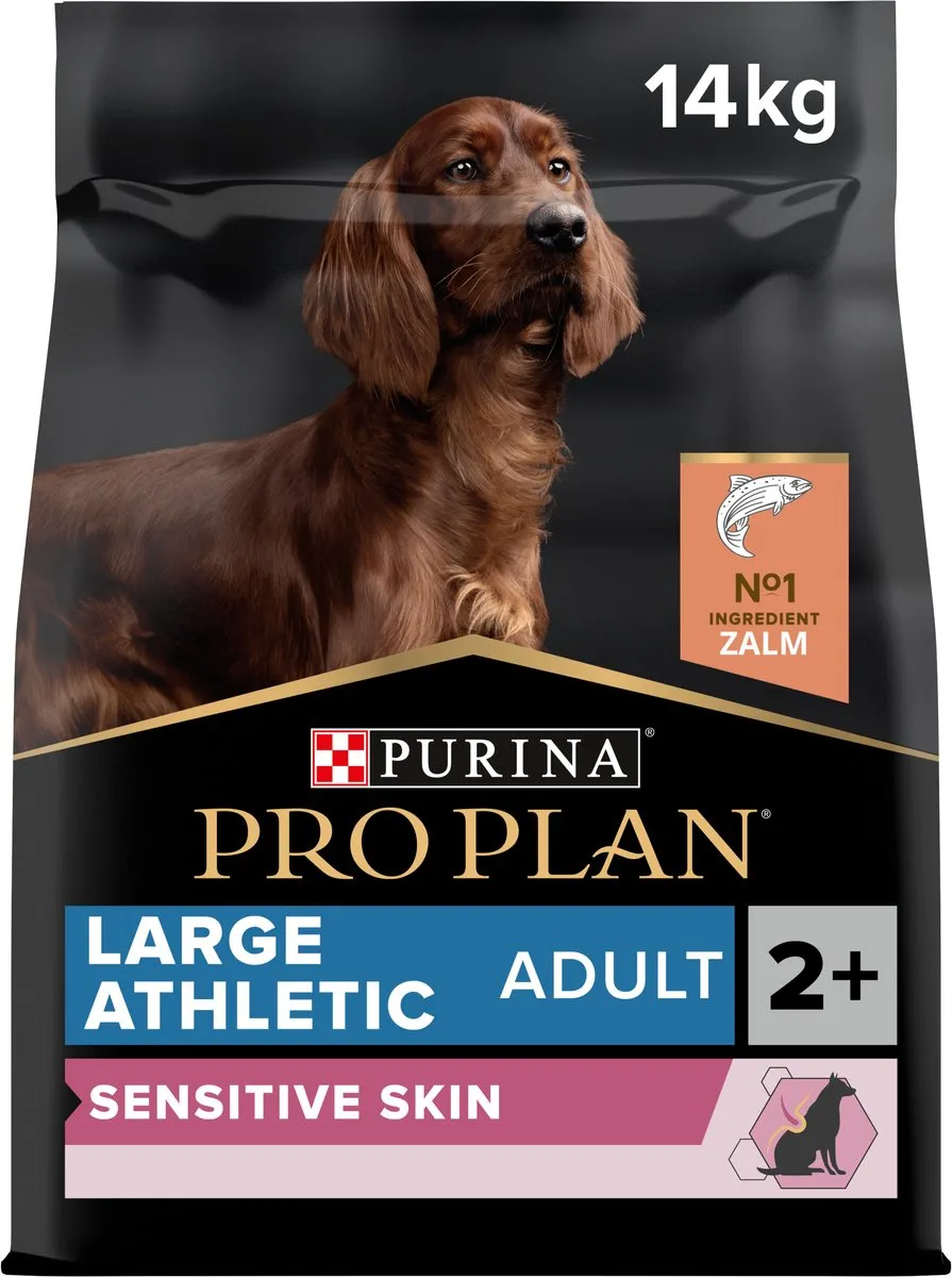 Pro Plan Sensitive Skin Large Athletic Adult Hondenvoer Zalm 14kg