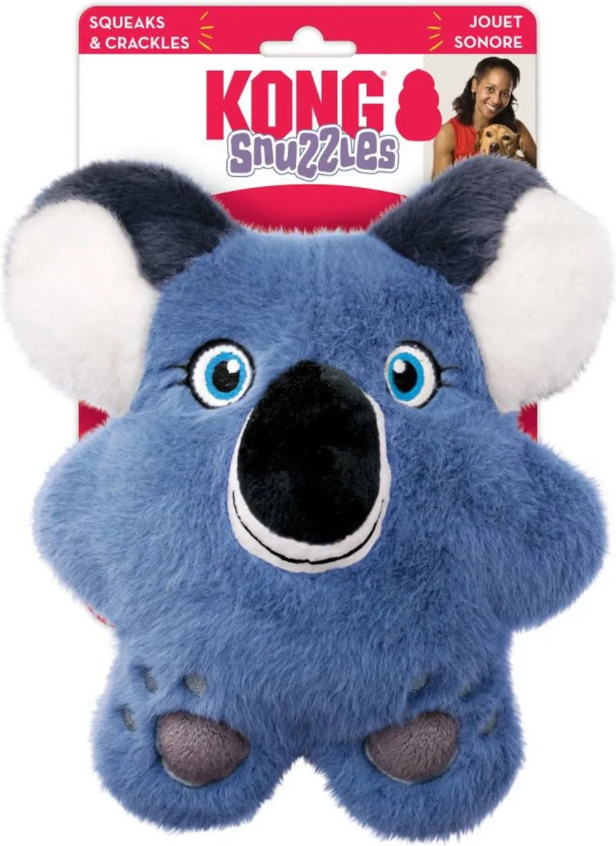 KONG Snuzzles Koala Hondenknuffel - Blauw