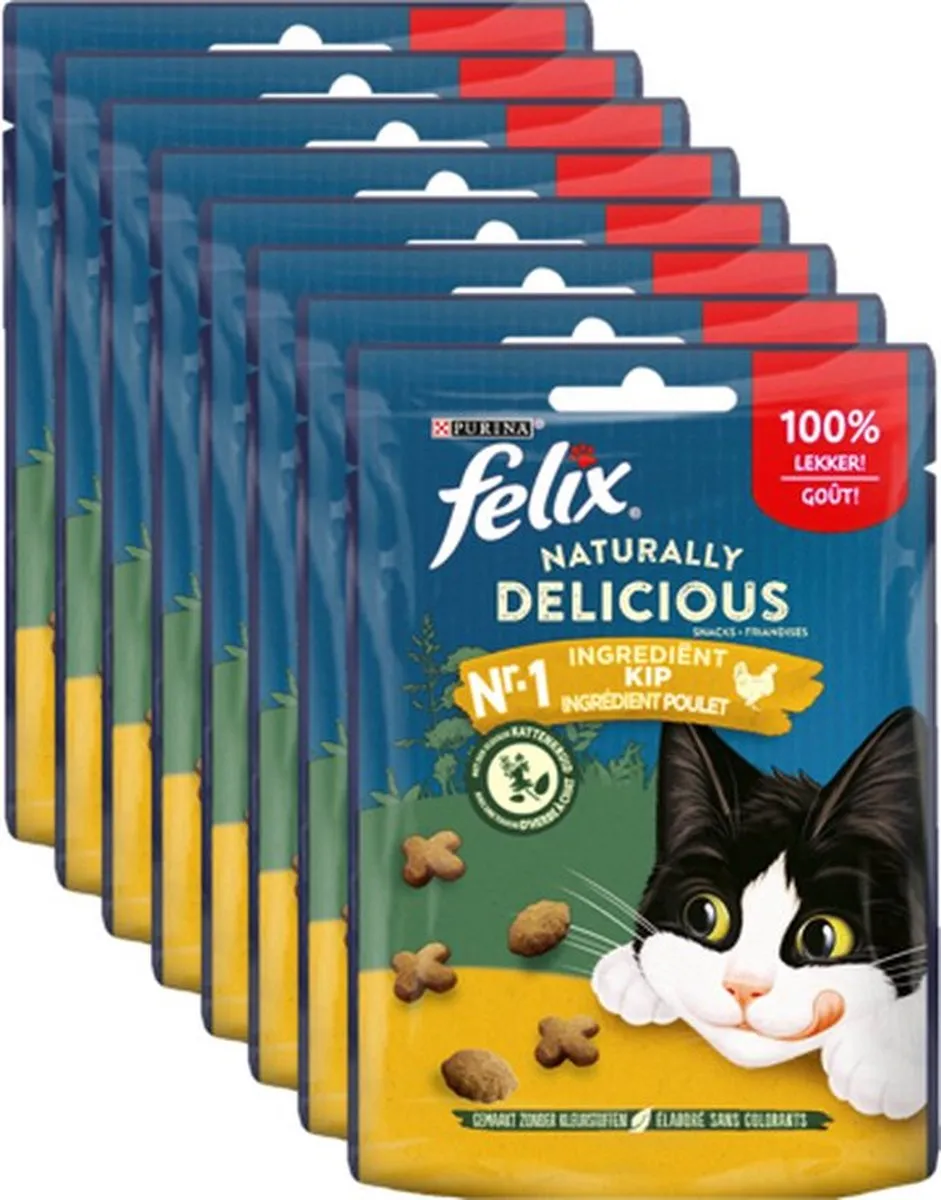 Felix Naturally Delicious Kip Kattensnacks