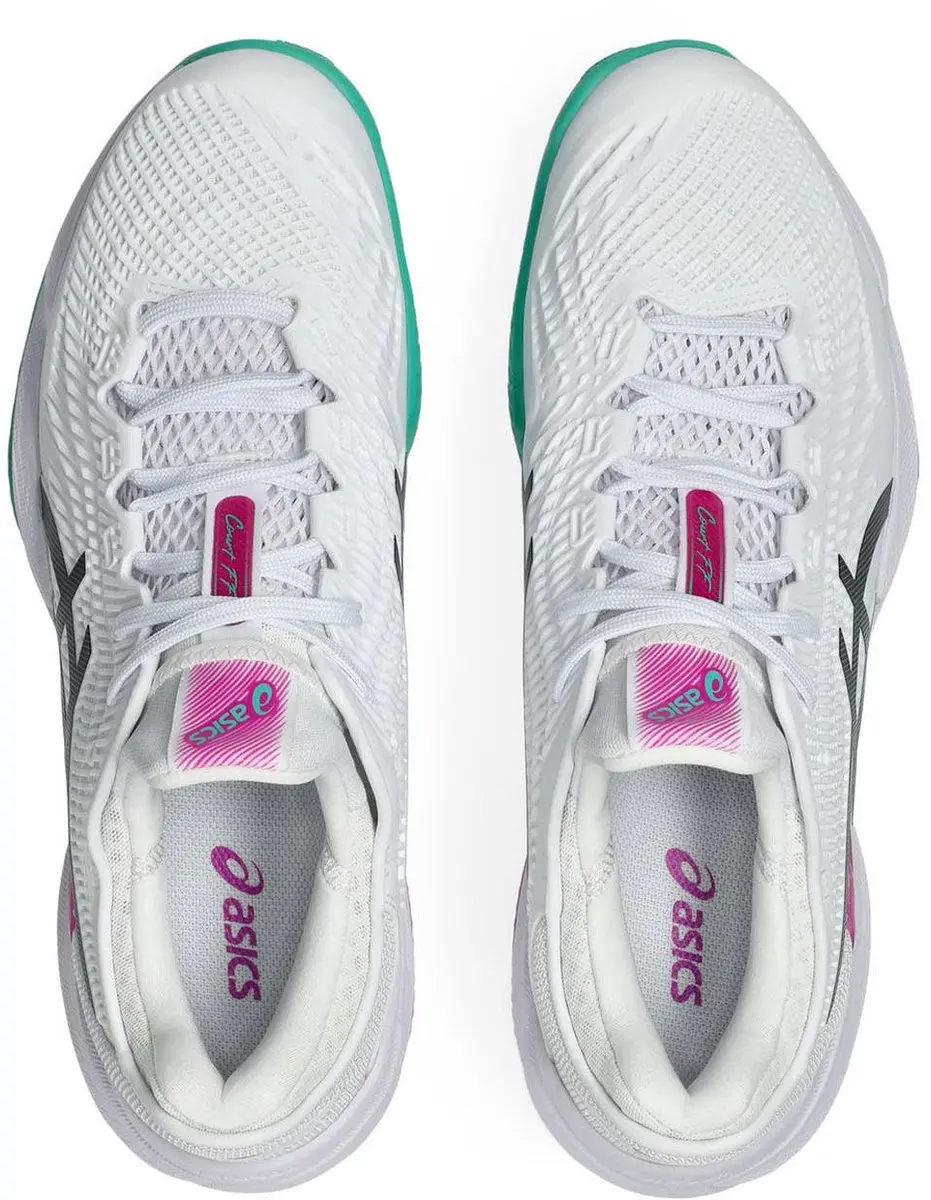 ASICS Court FF 3 Clay Schoenen - White/Digital Sakura - afbeelding 3 van 6
