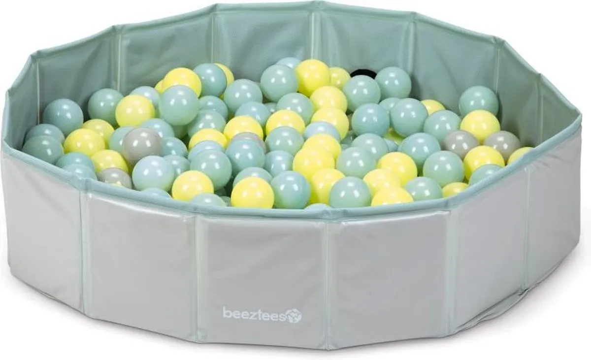 Beeztees Puppy Funchie Ballenbad - 80x80x20cm - Grijs