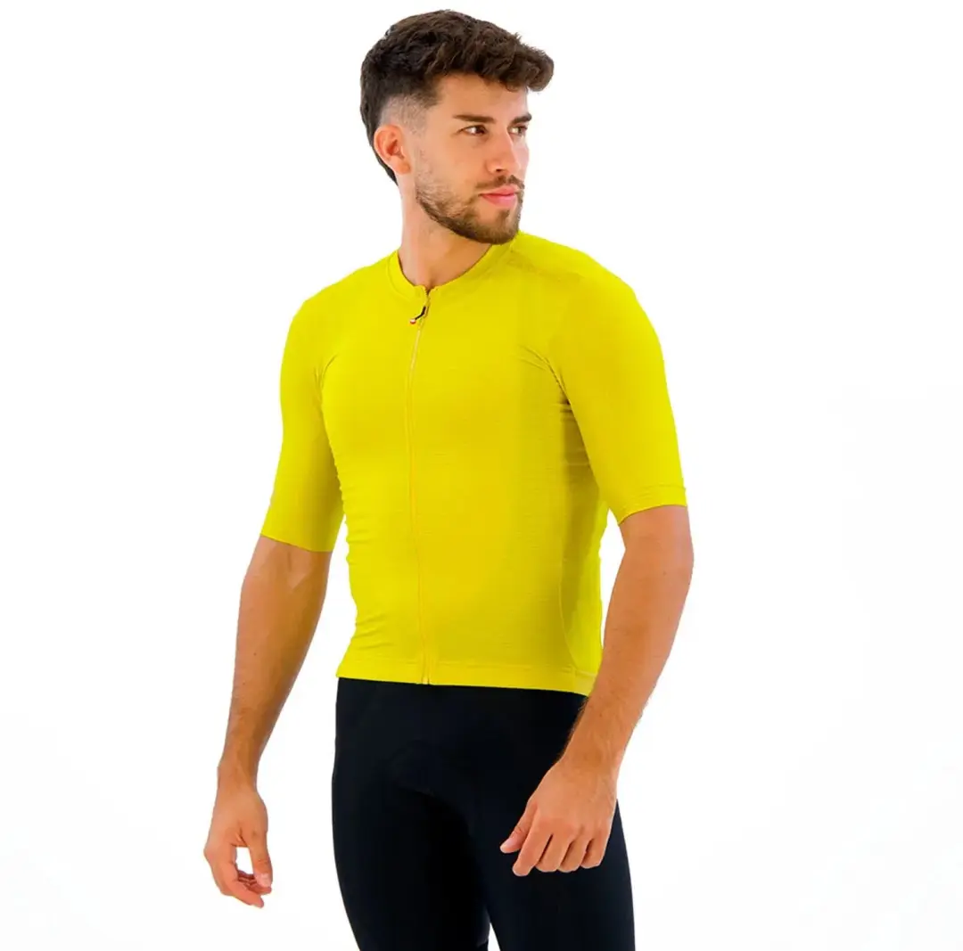 Castelli Espresso 2 Wielertrui Korte Mouw - Mango Geel - XL - afbeelding 6 van 6