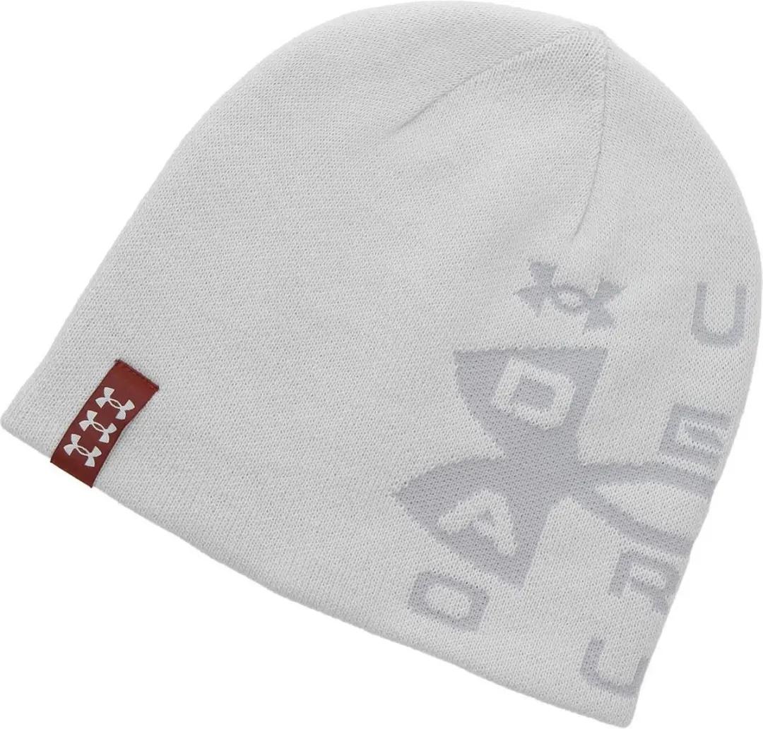 Billboard Reversible Beanie-Halo Gray / Versa Red / Cinna Red