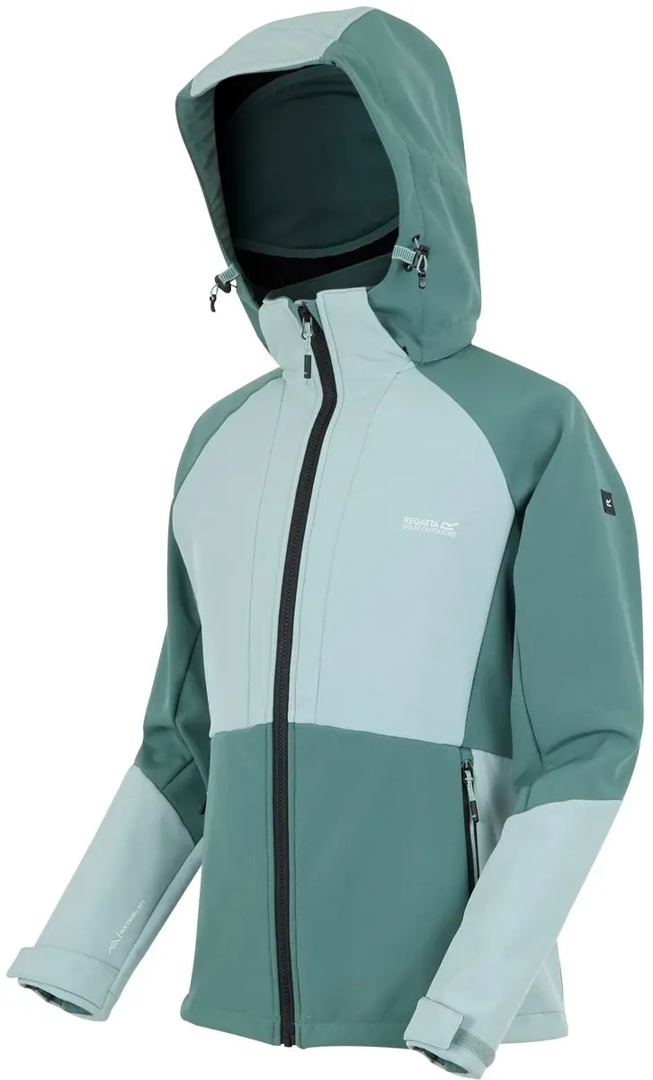 Regatta Desoto Waterdichte Softshell Jas - Groen - afbeelding 2 van 6