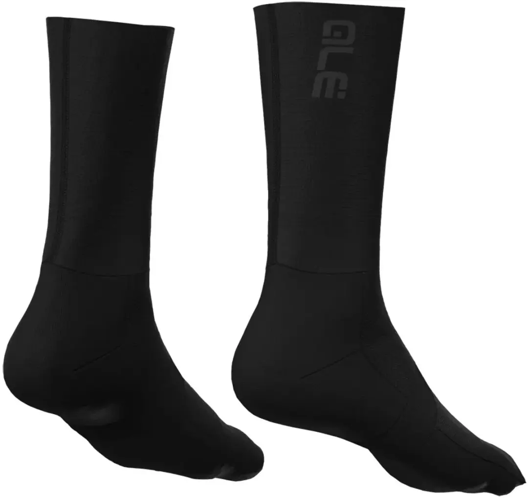 Alé Q-Skin Typhoon Sokken 21cm - Zwart - EU 44-47 - afbeelding 2 van 2