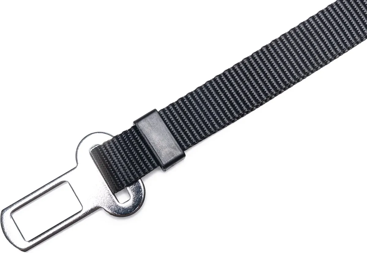 Beeztees Autogordel voor Honden L - Zwart