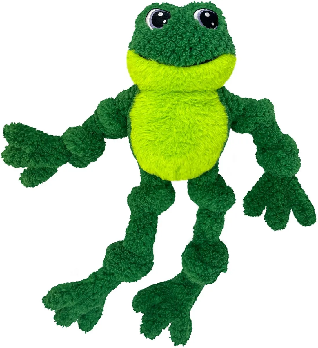 KONG Knots Frog Groene Knuffel 46cm