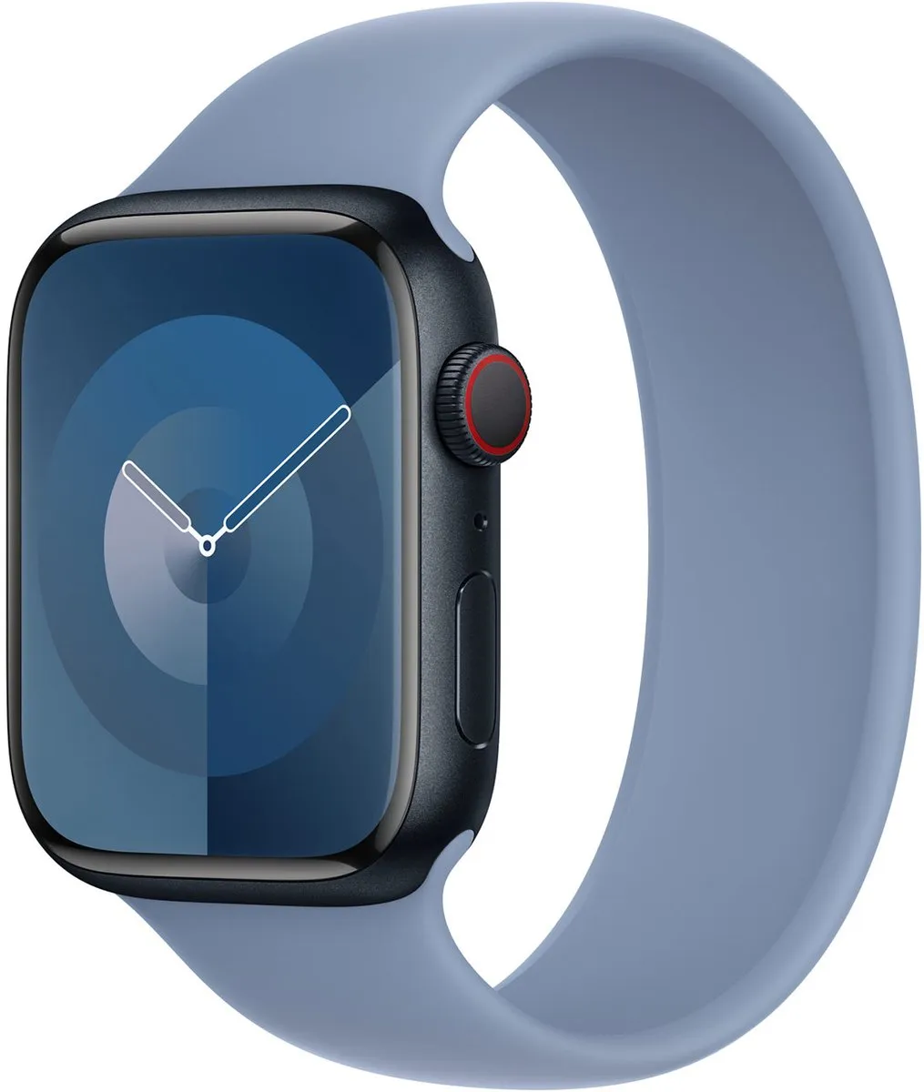 Apple Siliconen Solobandje Winter Blue
