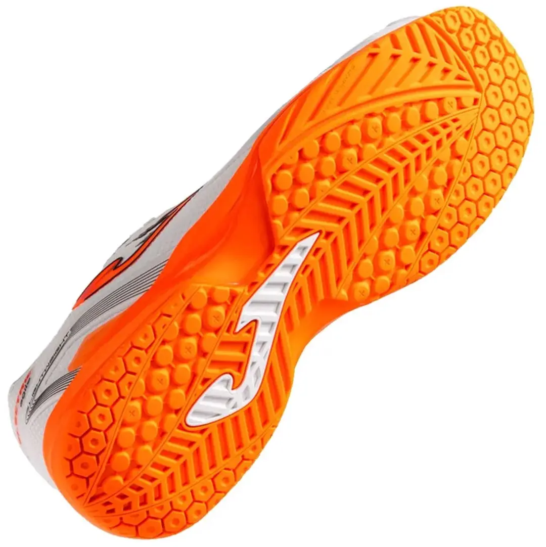 Joma Electric Tennisschoenen - Wit/Oranje - afbeelding 4 van 4