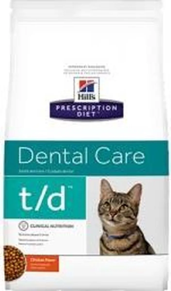 Hill's Prescription Diet T/D Kattenvoer - 1,5 kg