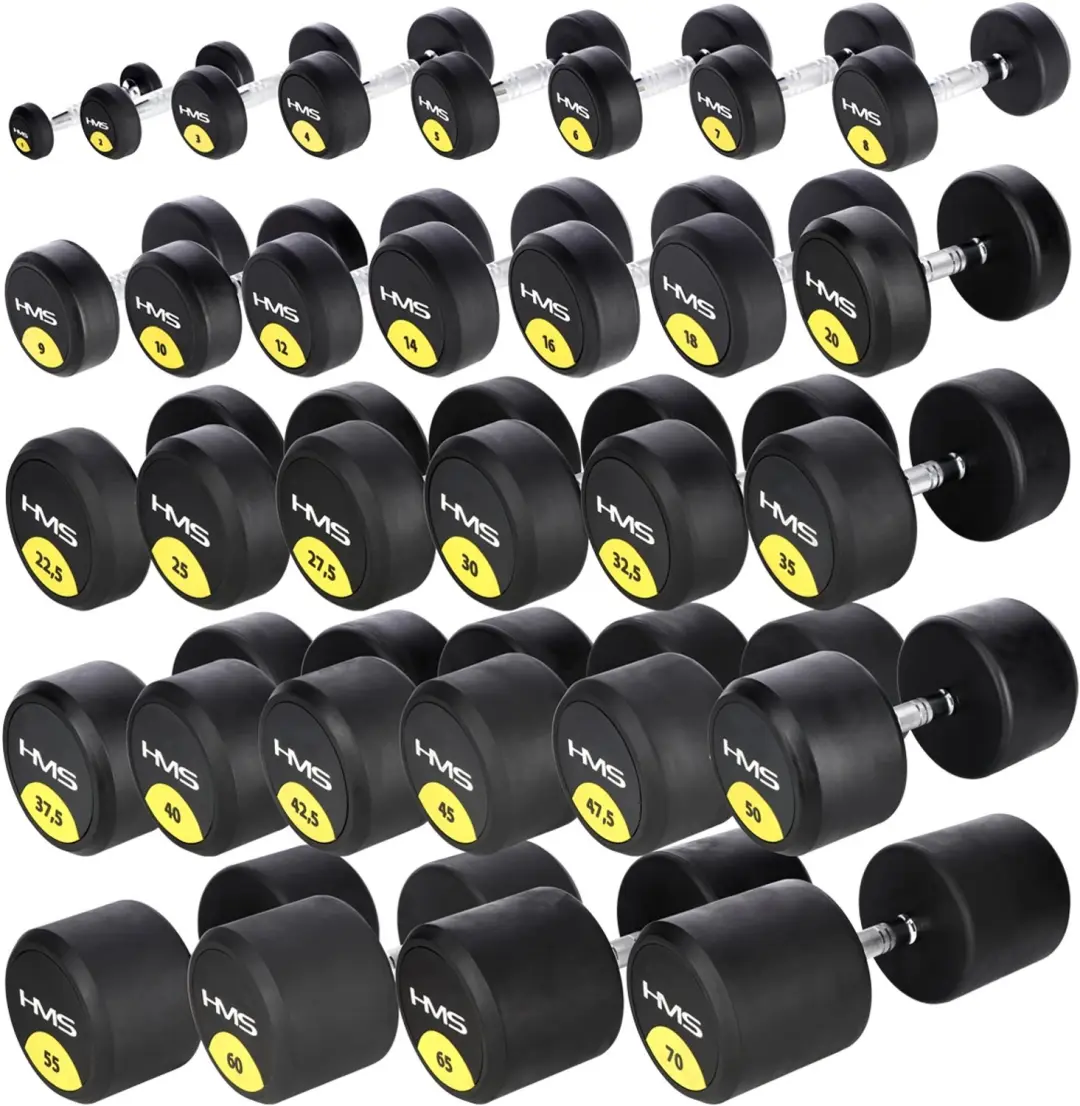 HMS Ronde Dumbbell Pro - 50 kg - afbeelding 2 van 2