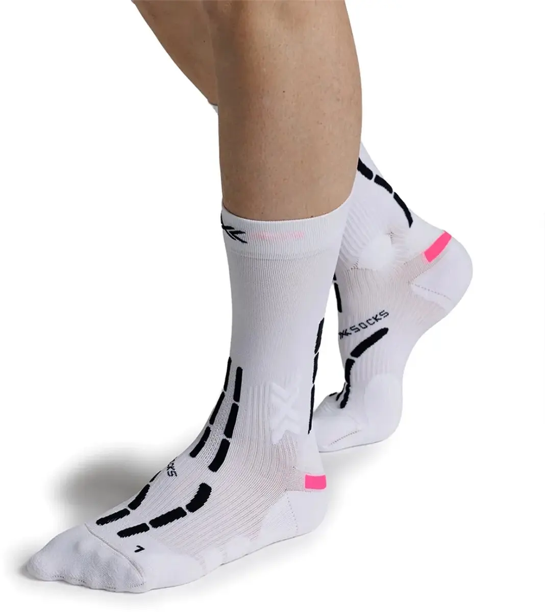 X-Socks Anatomix Crew Hardloopsokken - Wit - afbeelding 2 van 4