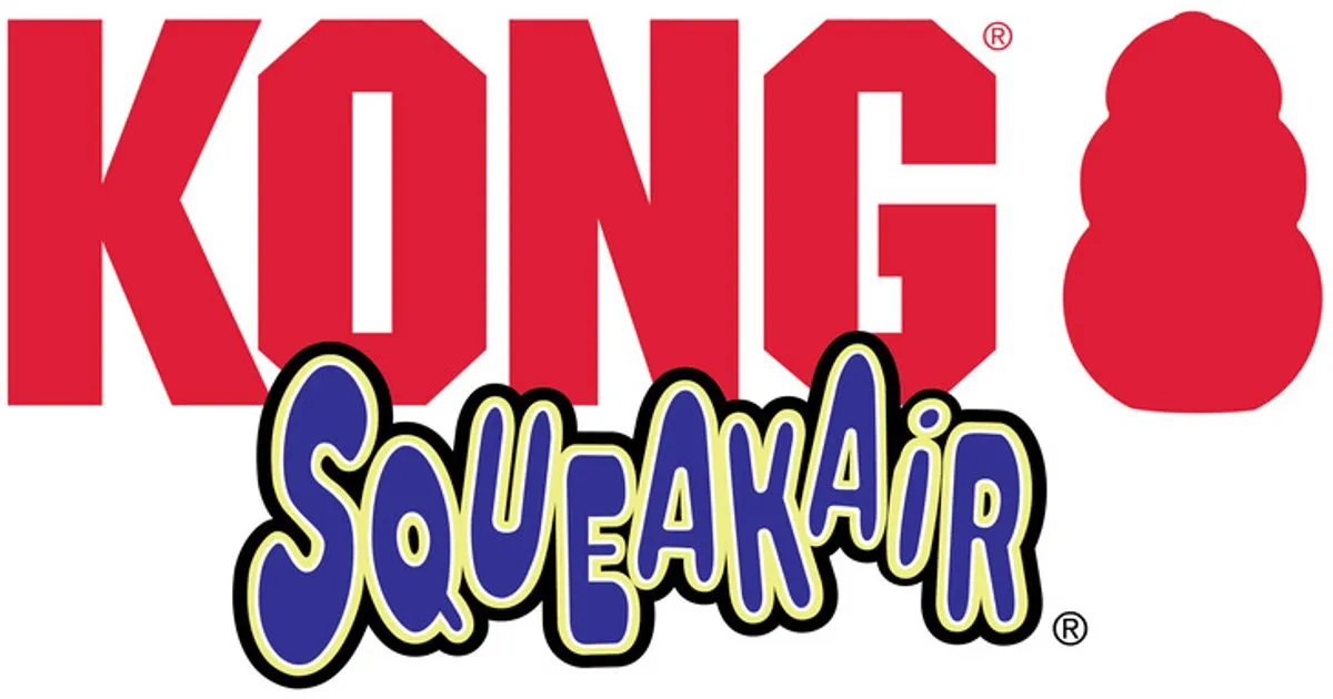 KONG Air Squeaker Tennisbal - 3 Stuks