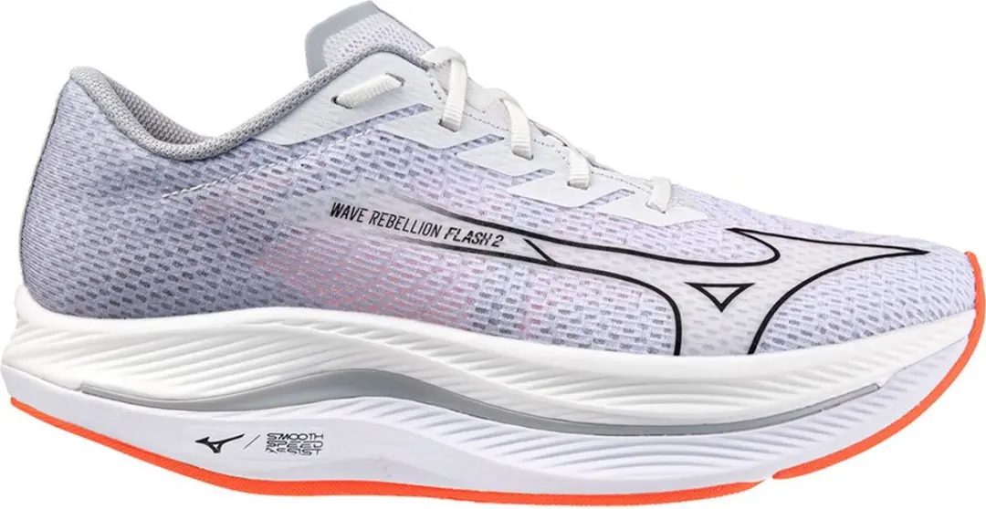 Mizuno Wave Rebellion Flash 2 Hardloopschoenen Wit EU 42 1/2 Man