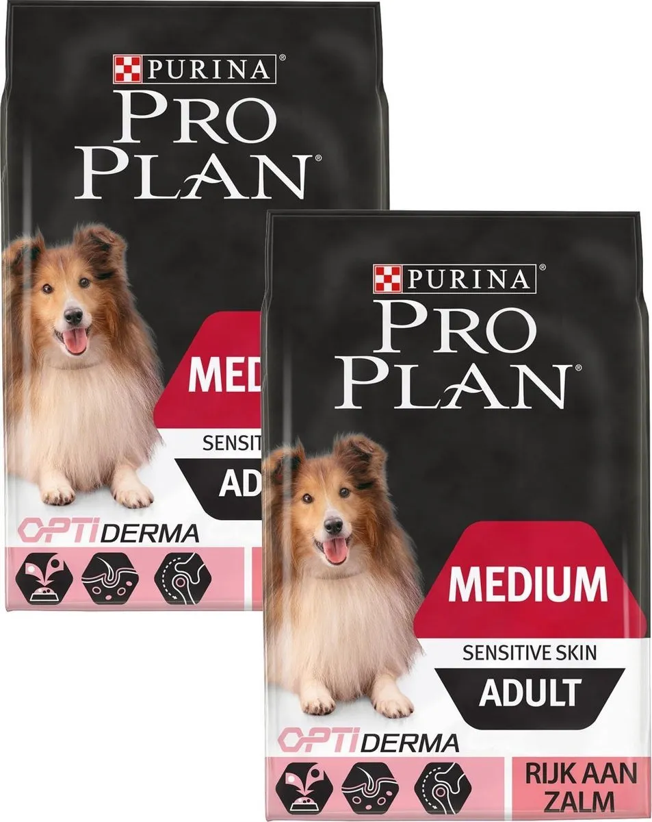 Pro Plan Dog Adult Medium Gevoelige Huid