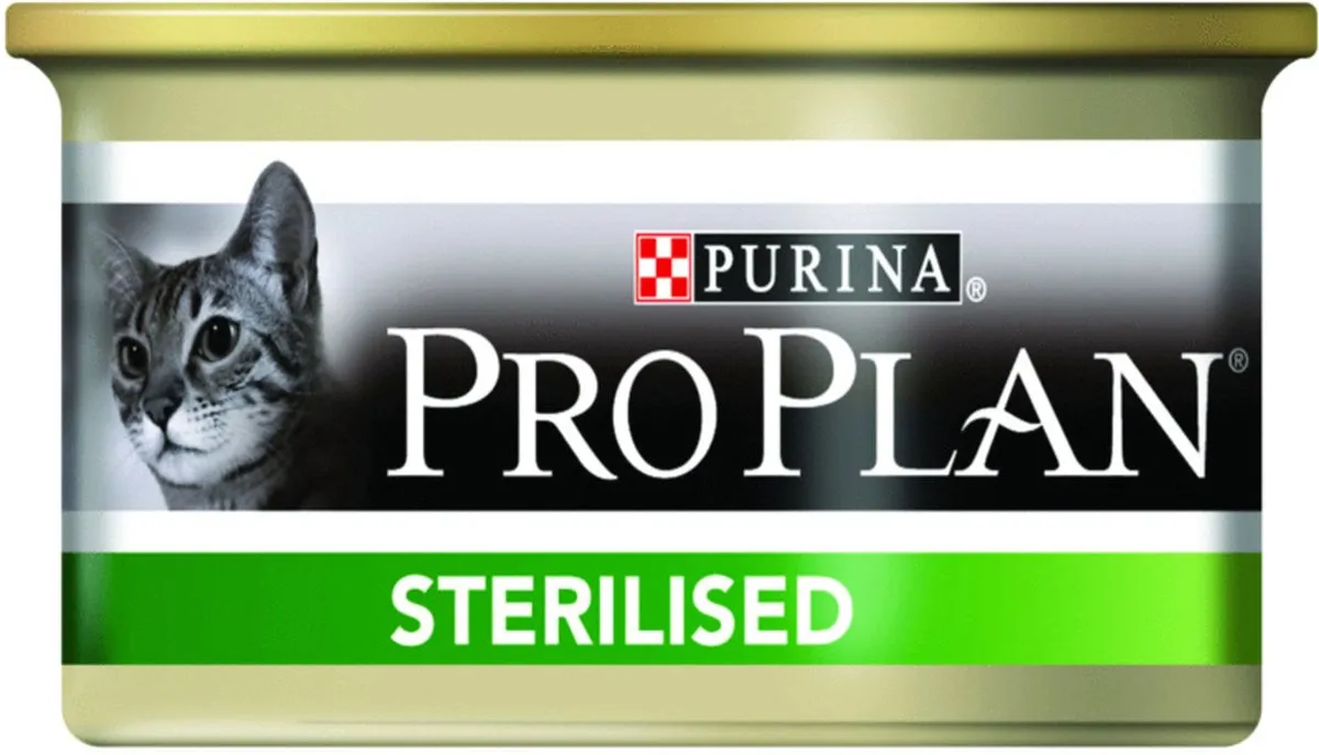 Pro Plan Cat Blik Sterilised Zalm/Tonijn - 24 Stuks
