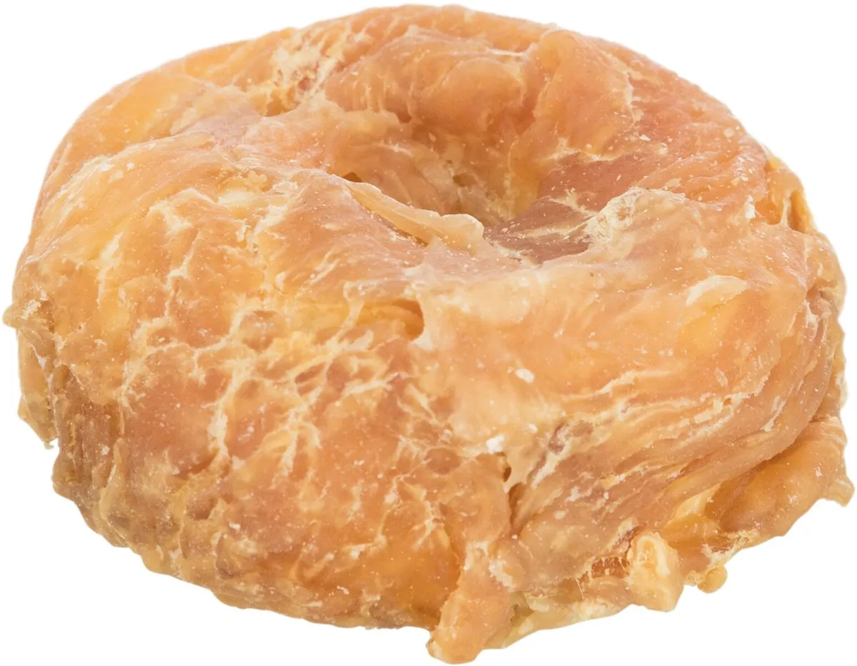Trixie Donuts Honden Snack - Runderhuid in kippenjasje - 20 Stuks
