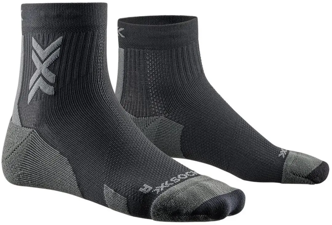 X-Socks Run Discover Sokken Unisex - Zwart/Grijs - afbeelding 3 van 3