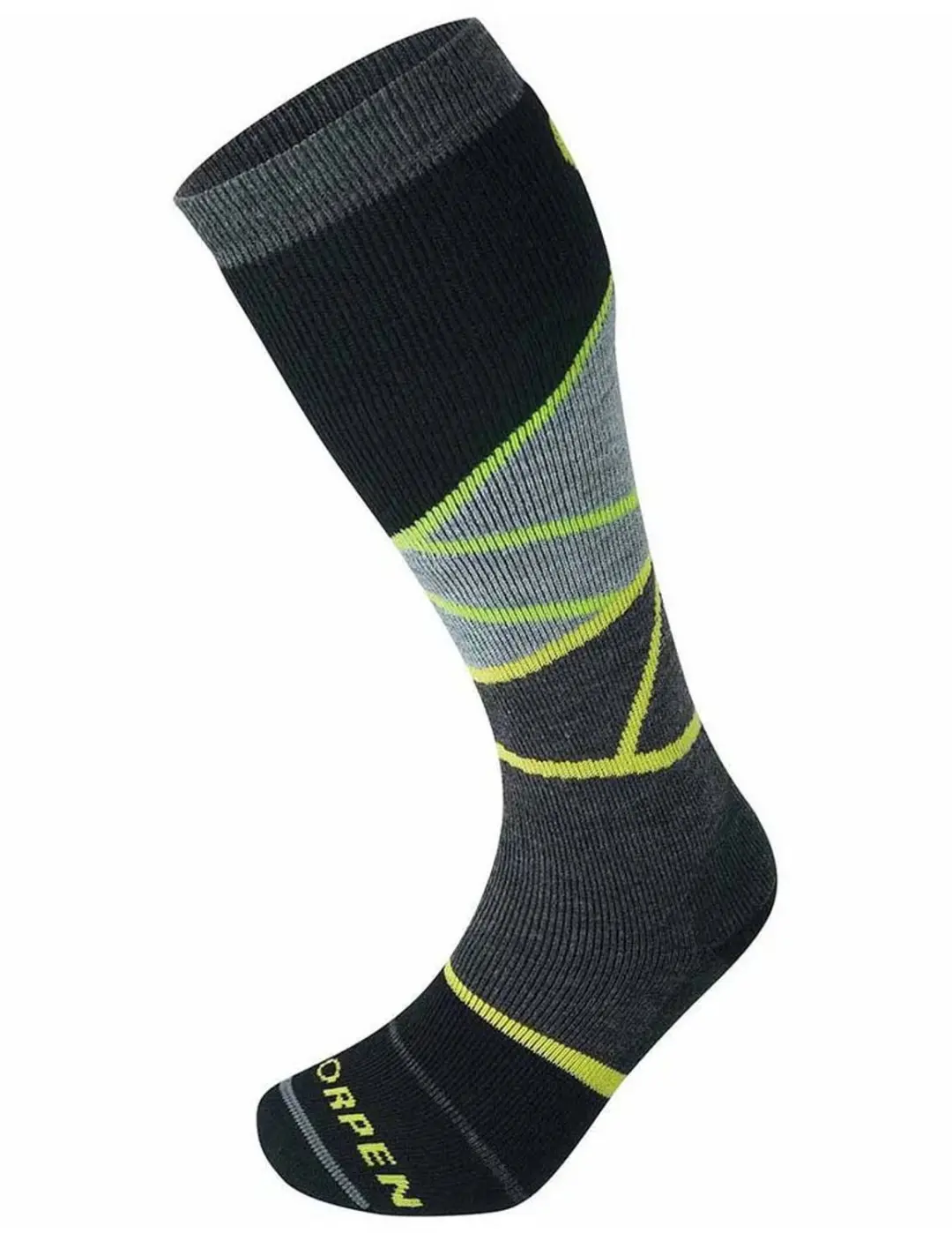 Ternua S2smme Ms Ski Mid Eco Skisokken - Zwart - afbeelding 2 van 2