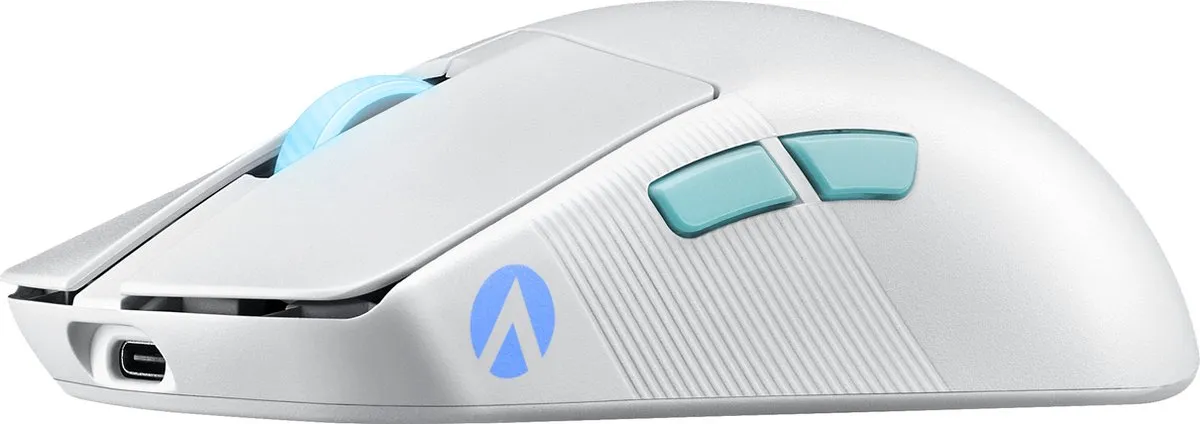 ASUS ROG Harpe Ace Aim Lab Edition 90MP02W0-BMUA10 Gamingmuis - Wit