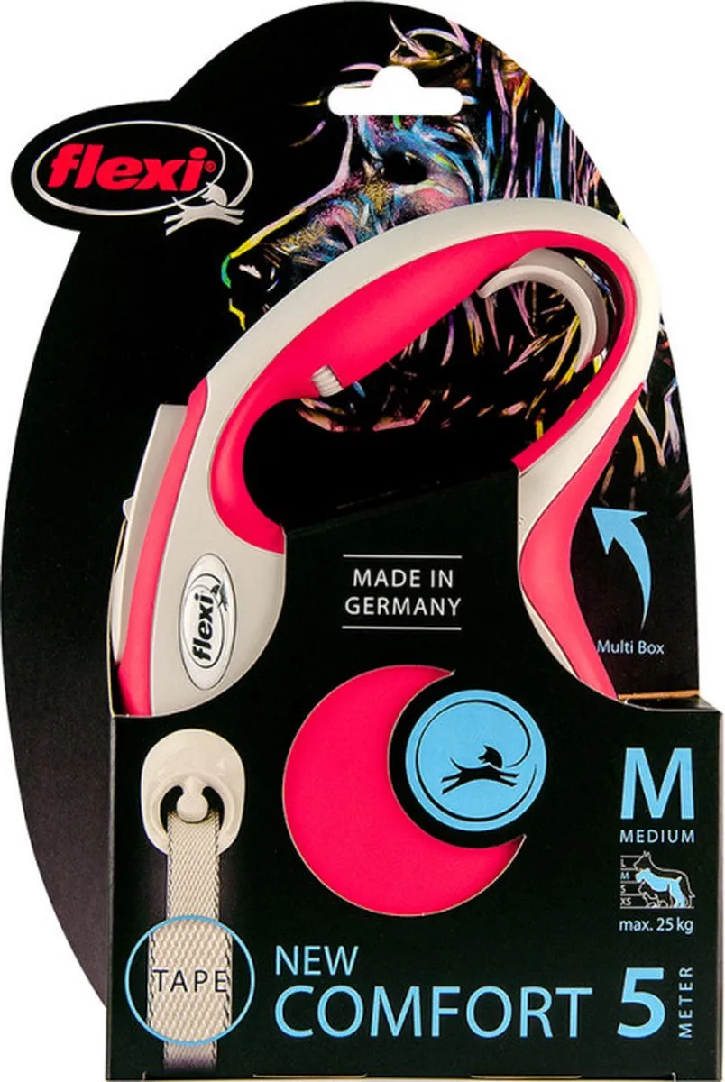 Flexi New Comfort Band L 8m 50kg - Rood