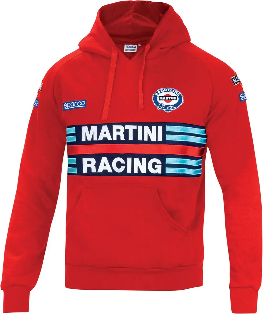Sparco Martini Racing Replica Hoodie - Rood - Maat XXL
