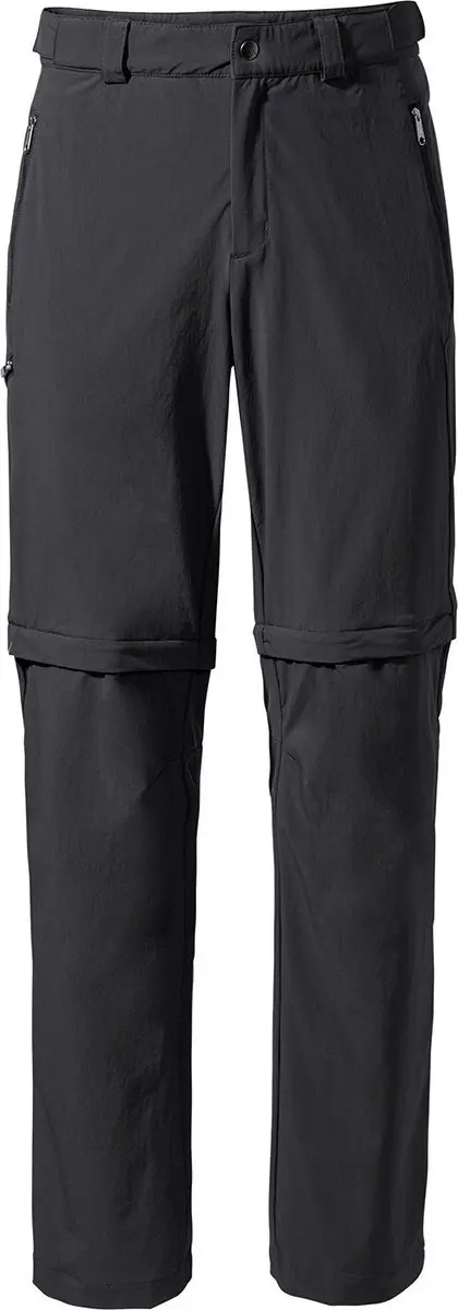 Vaude Farley Stretch T-Zip III Broek - Zwart - afbeelding 2 van 6