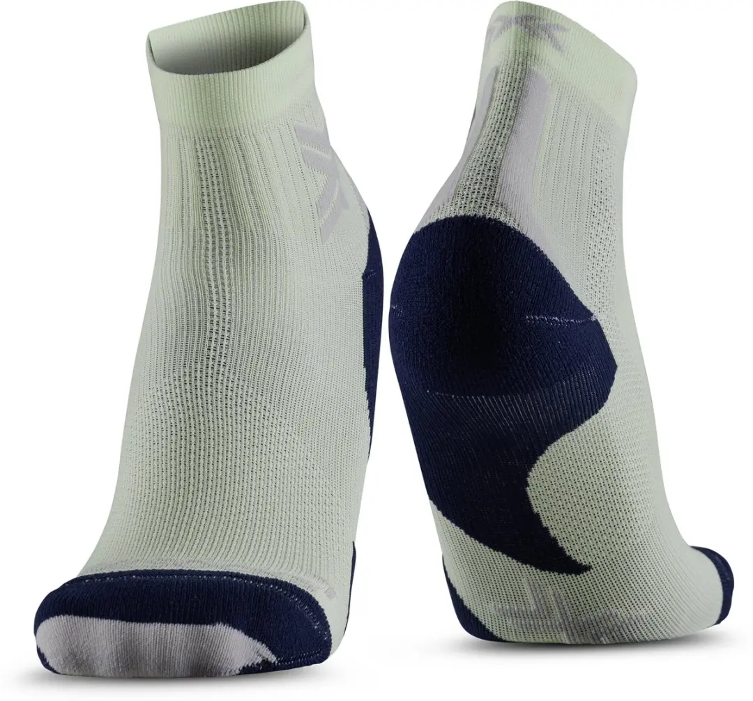 X-Socks Run Discover Ankle Hardloopsokken - Neolime/X Zwart - afbeelding 3 van 3
