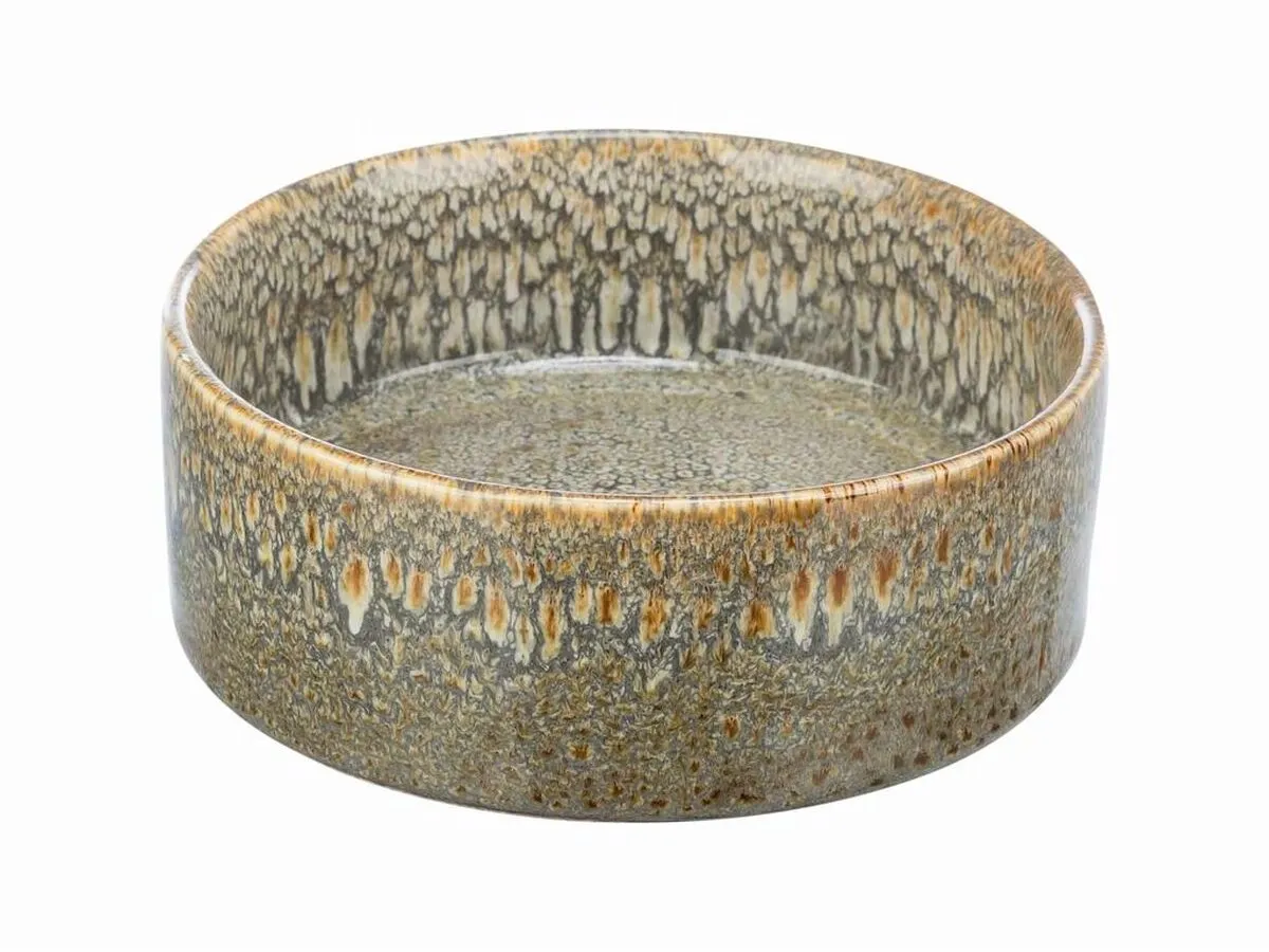Trixie Keramiek Voerbak/Drinkbak - 16cm - Blauw - afbeelding 4 van 4