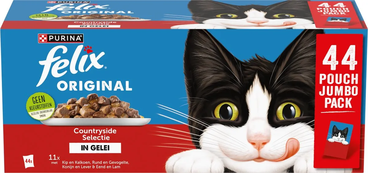 Felix Original Countryside Selectie Natvoer - 44 x 85g