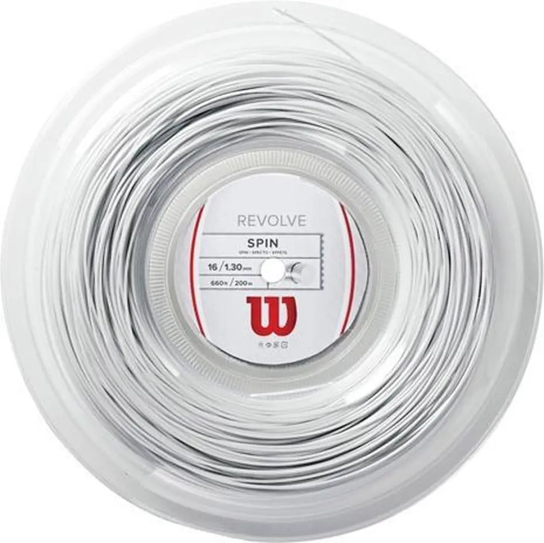 Wilson Revolve 16 Tennissnaar - 200m - Zwart - afbeelding 2 van 5