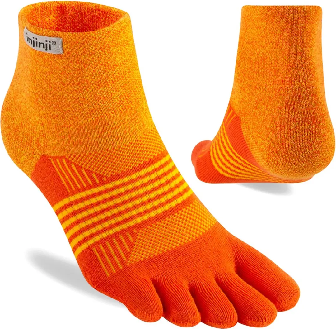 Injinji Dames Trail Midweight Teensokken Oranje