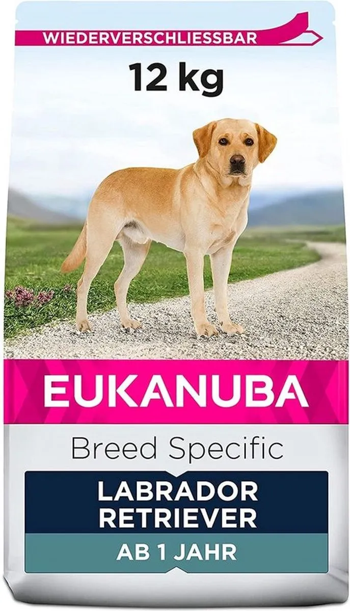 Eukanuba Labrador Hondenvoer Kip 12kg