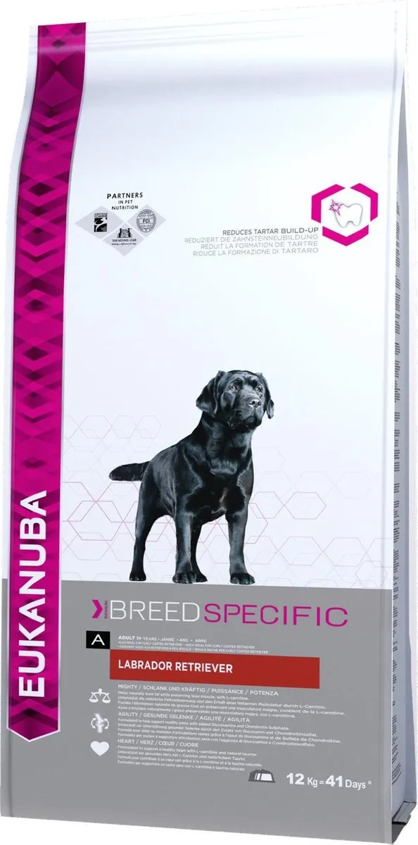 Eukanuba Labrador Hondenvoer Kip 12kg