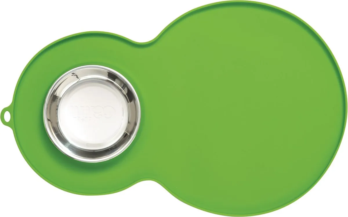 Catit Placemat Peanut - Drinkbak Groen 35x23x3cm