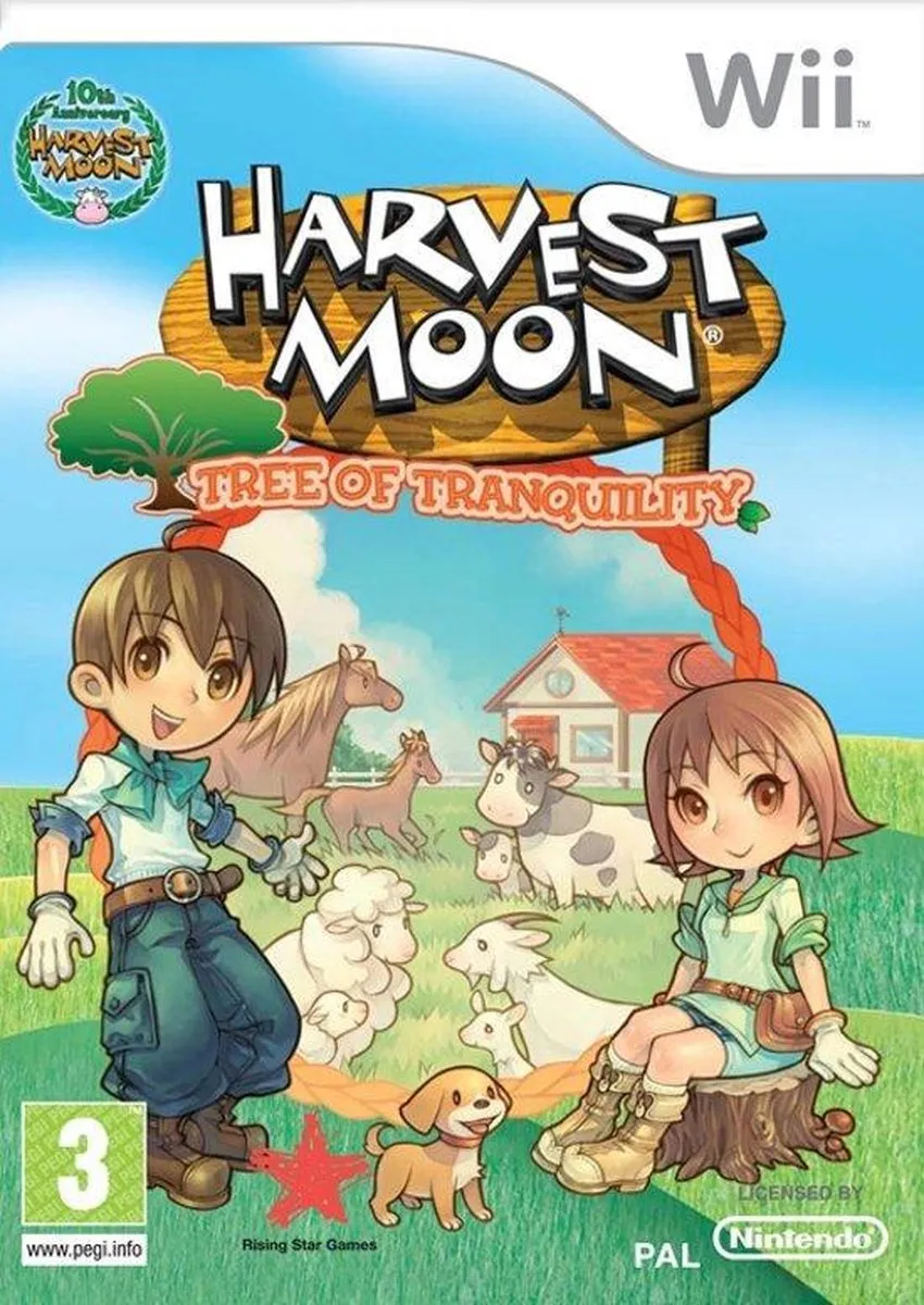 Nintendo Harvest Moon Tree of Tranquility