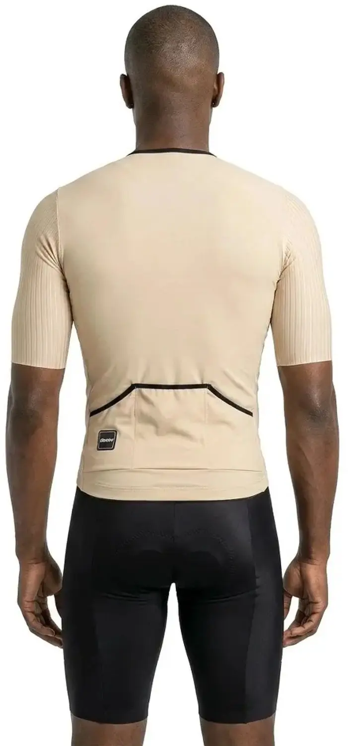 Santini Viper Korte Mouw Triatlonpak - Beige - L - afbeelding 2 van 4