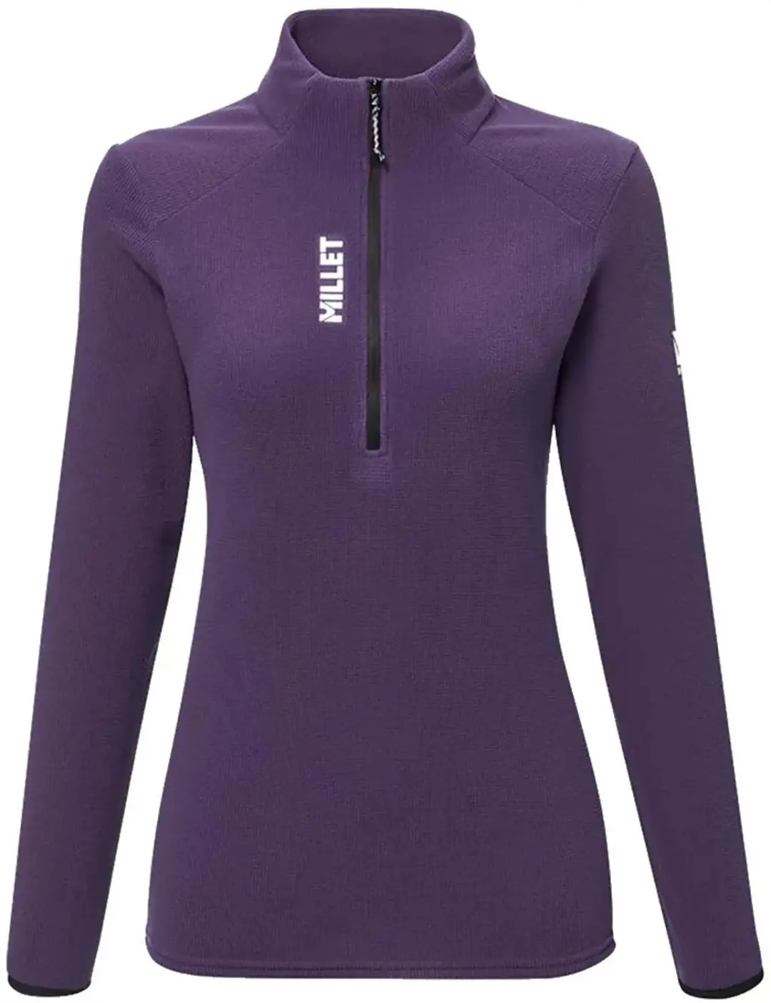 Millet Ubic Lightgrid Sweatshirt Met Halve Rits Paars L Vrouw