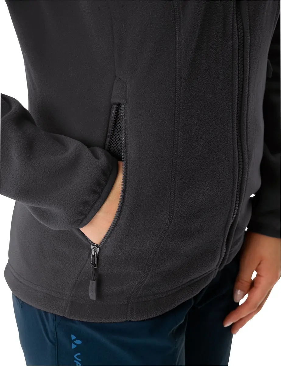 Vaude Rosemoor II Fleecevest Dames - Zwart - 46 - afbeelding 3 van 6