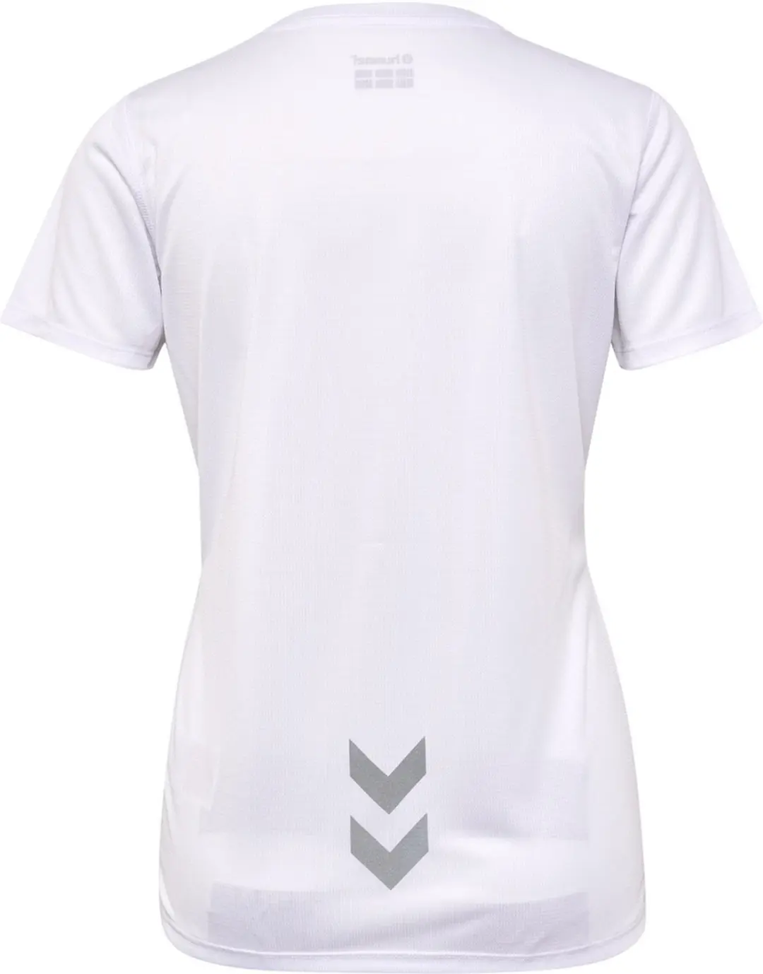 Hummel Hmlrun Jersey S/S Dames Sportshirt - Wit - afbeelding 3 van 4