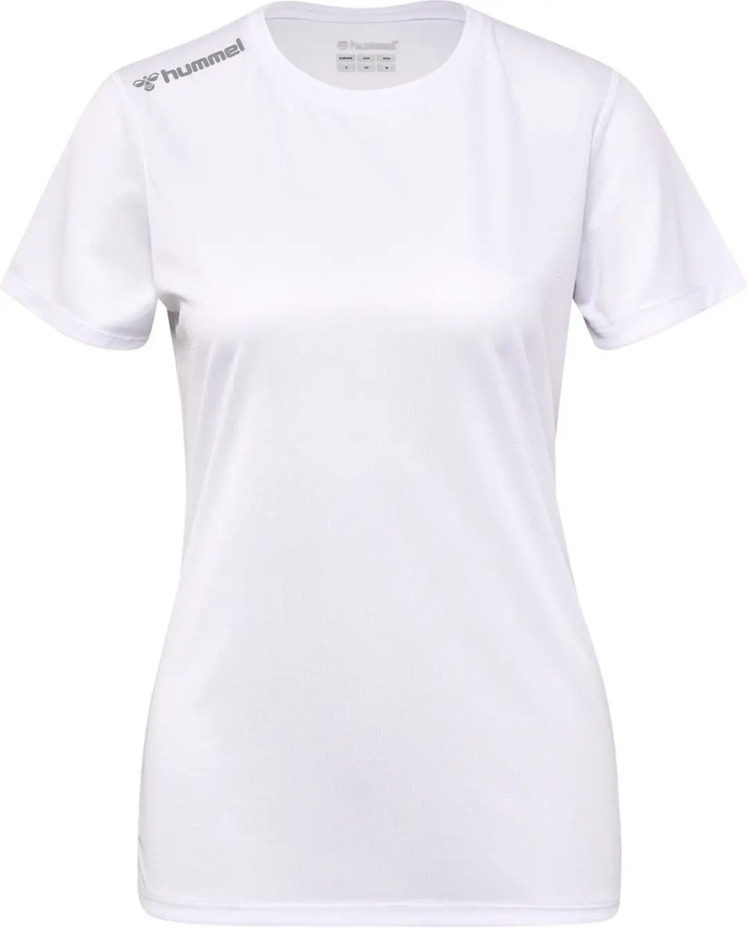 Hummel Hmlrun Jersey S/S Dames Sportshirt - Wit - afbeelding 2 van 4