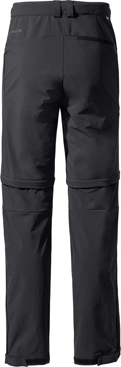 Vaude Farley Stretch T-Zip III Broek - Zwart - 46 - afbeelding 3 van 6