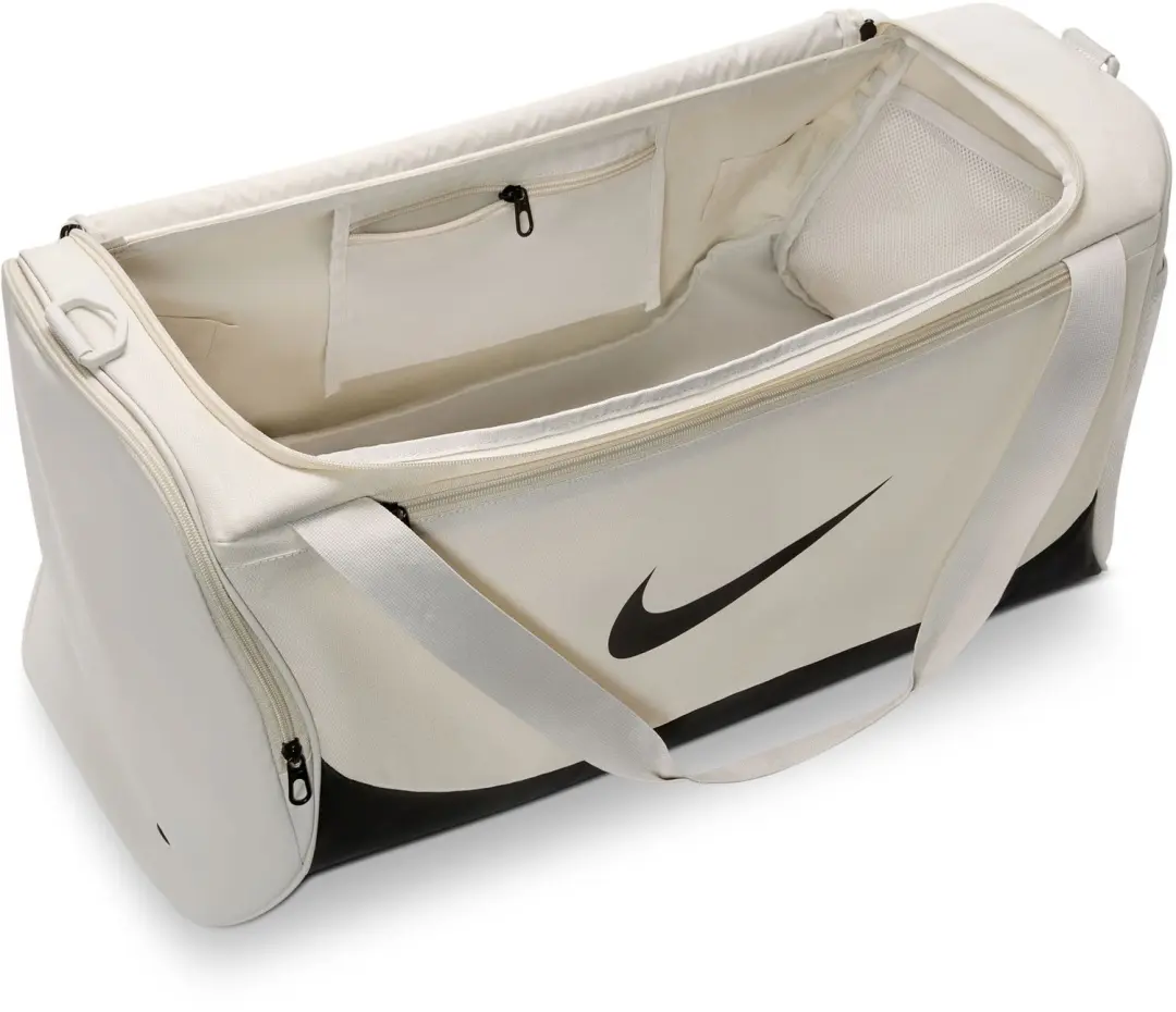 Nike Brasilia Duffelbag Medium 60L - Beige - afbeelding 3 van 3