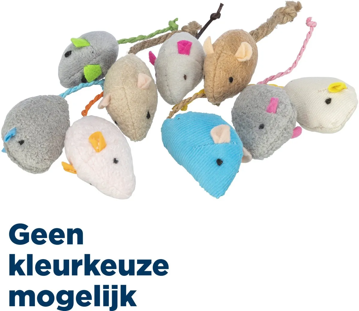 Trixie Kattenspeelgoed Muis Pluche met Kattenkruid