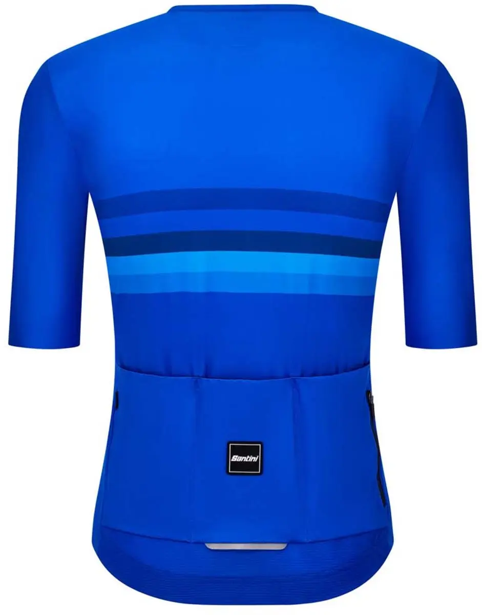 Santini UCI World Champion Italy Wielertrui - Blauw XL - afbeelding 2 van 6