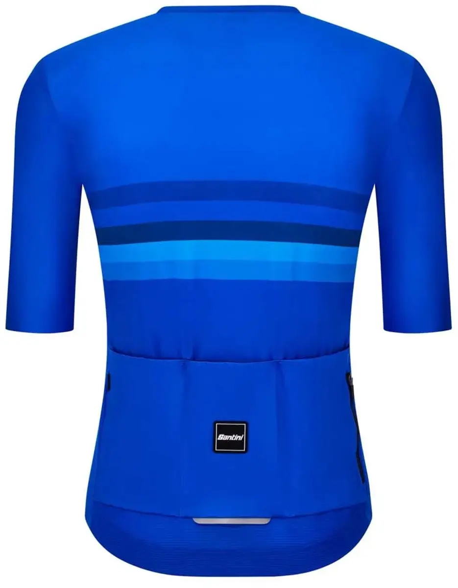 Santini UCI World Champion Italy Wielertrui - Blauw XL - afbeelding 3 van 6