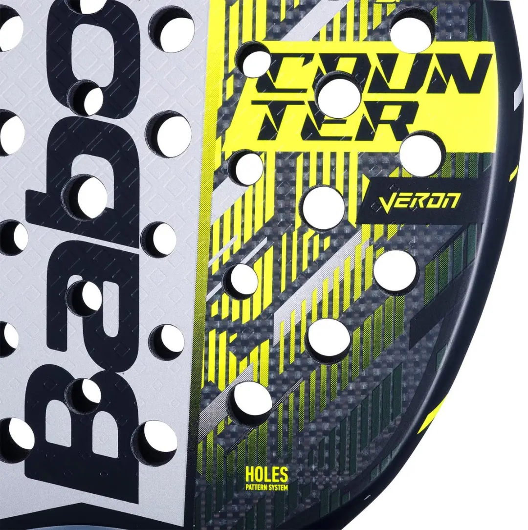 Babolat Counter Veron Padelracket 2025 - Blauw - afbeelding 2 van 5